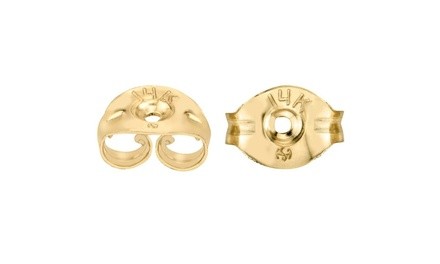 PK 1 or 2 pcs - 14K Solid Gold Replacement Butterfly Earring Backs by Moricci