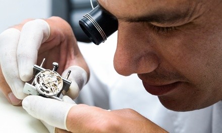 Watch-Battery Replacements or Jewelry and Furs at The Wedding Ring and Fine Jewelry Place (Up to 65% Off). Four Options.
