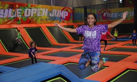 Basic Attractions, Laser Tag, Bowling for 1, 2, or 4 at Urban Air Adventure and Trampoline Park (Up to 30% Off)