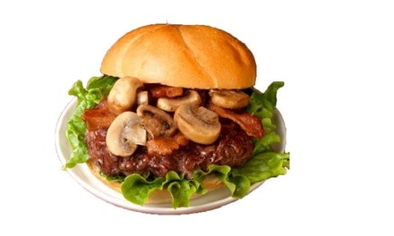 American Casual Food and Drink at Solo Burgers & Wings Restaurant (Up to 30% Off). Two Options Available.