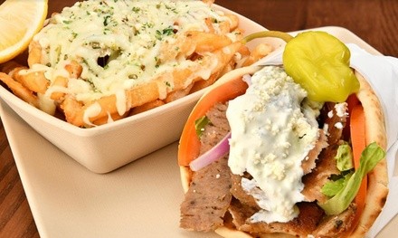 Food and Drink for Takeout or Dine-In If Available at The Great Greek Mediterranean Grill (Up to 30% Off)