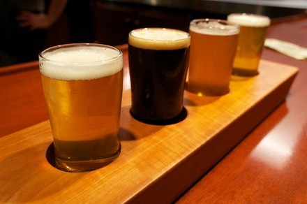 Brewery Package for Two or Four at Great Chicago Fire Brewery (Up to 15% Off). Two Options Available.