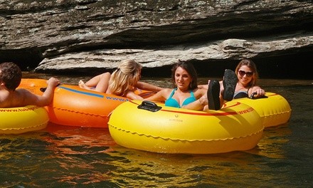 Two-Hour Self-Guided Tubing Trip for One, Two, Four, or Six from River and Earth Adventures (Up to 50% Off)