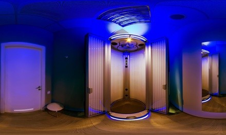 Premium or UV Bed, or Spray Tanning at Beverly Hills Tanning (Up to 75% Off). Four Options Available.