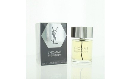 Ysl L Homme By Yves Saint Laurent 3.3 Oz Edt Spray New In Box For Men