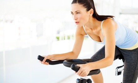 Five or 10 Indoor Cycling Classes at Pedal Spin Studio (Up to 59% Off)