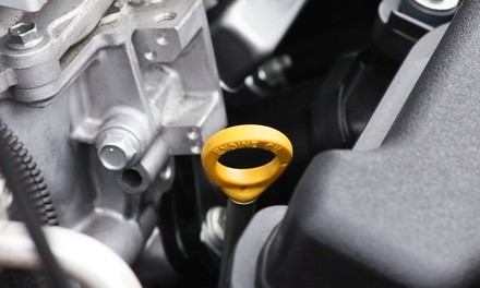 Basic Synthetic Blend, High Mileage, or Full Synthetic Oil Change at Meineke Car Care (Up to 46% Off)