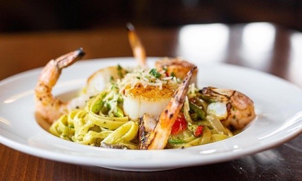 $35 for $50 Toward Food and Drink at Big Fish Grill; Takeout or Dine-In when Available