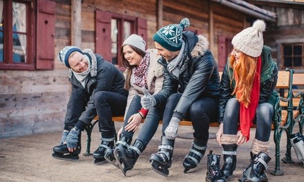 Open Skate for Two, Three, or Four with Skate Rental at Arctic Edge of Canton (Up to 52% Off)