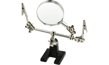 Helping Hand with Magnifying Glass