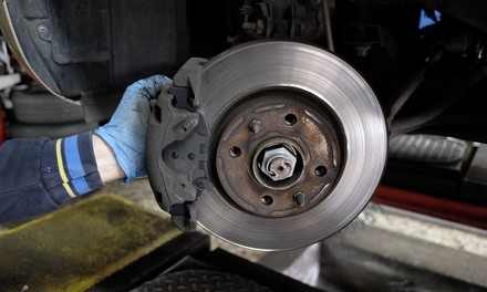 $74.25 for $150 Worth of Entry-Level Organic Brake Pad-Replacement at Midas