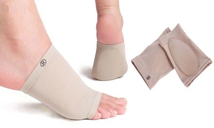 Gel-Infused Arch-Support Foot Sleeves