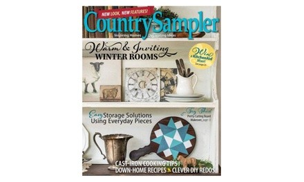 One-Year Subscription to Country Sampler Magazine (54% Off)