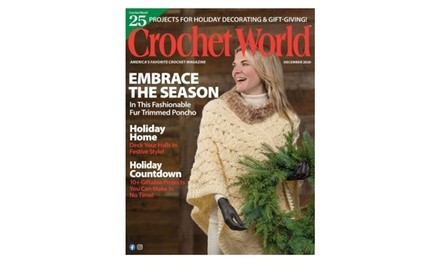 One-Year Subscription to Crochet World Magazine (36% Off)