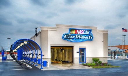 Four-Pack of the Pro Wash or Legend Wash at NASCAR Car Wash (Up to 25% Off). Eight Options Available.