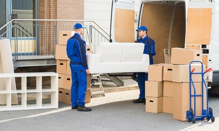 Moving Services with Two Movers and Optional Truck from Speltav Green Cleaning (Up to 57% Off). Three Options.