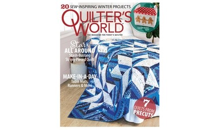 One-Year Subscription to Quilter's World Magazine (17% Off)