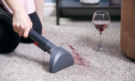 Carpet Cleaning for Three or Five Rooms from Dalltexsteam (Up to 34% Off). Three Options Available.