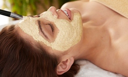 Veggie or Indigenous Clay Facial with Back Scrub at MMH Salon & Spa (Up to 55% Off)