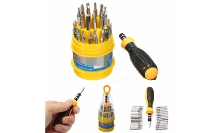 31 Piece Tool Kit Screwdriver set