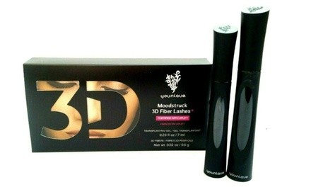 3D Fiber Lashes Mascara Plus Fortified with Uplift Plus 2 Pack