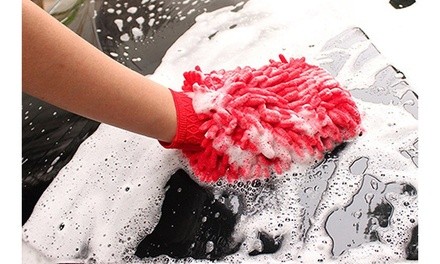 Waterproof Car Wash Mitts - 2 Pack