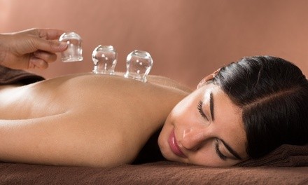 Initial Acupuncture Treatment, Cupping Therapy, or Both at Restore Sound Acupuncture (Up to 28% Off)