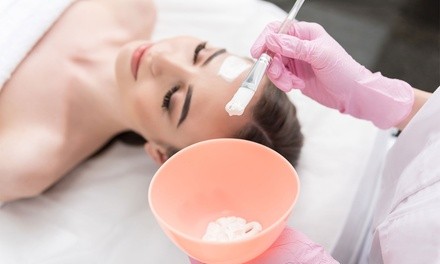 One Deep Chemical Peel Facial Treatment with Optional Skin Whitening at E S Cosmetics (Up to 45% Off)