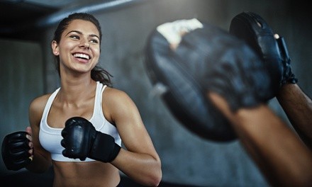 Three 50-Minute Circuit Classes or One-Month Unlimited Classes at Jabz Boxing (Up to 61% Off)