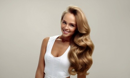 Cutting, Coloring, Conditioning, and Styling at Studio 42 (Up to 50% Off). Three Options Available.