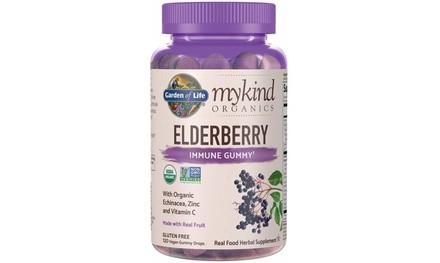 mykind Organics Herbal Elderberry Gummies