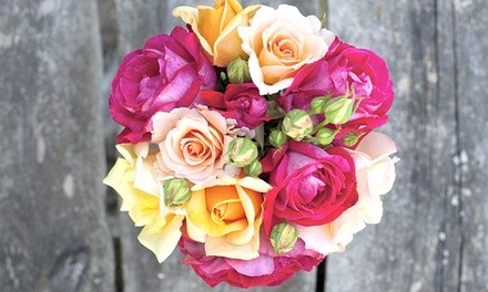 Medium or Large Custom Bouquet from Hawk Flowers and Gifts (Up to 38% Off)