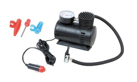 12V 300PSI Mini Air Compressor with Pressure Gauge