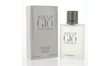 Acqua Di Gio By Giorgio Armani 1.7 Oz Edt Spray New In Box For Men