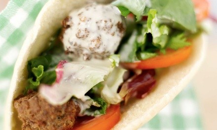 $11 for $20 Worth of Mediterranean Cuisine at Haifa Falafel (45% Off)