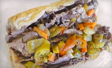 Italian Beef, Hot Dogs, or Catering Trays from Spalla's Chicago Italian Beef (Half Off)