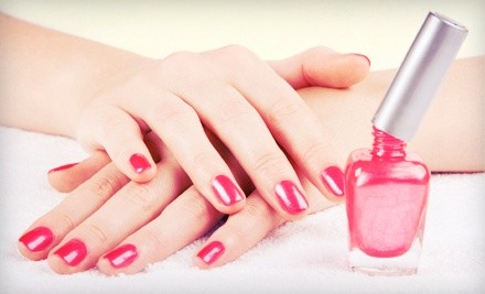 One or Two Shellac Manicures at Prestige Nails & Tans, Inc. (Up to 51% Off)