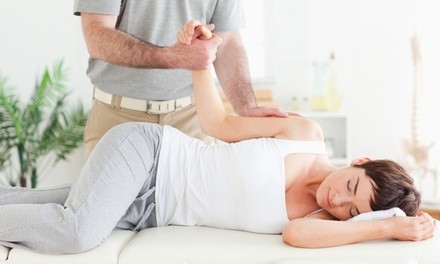 One Chiropractic Exam, X-Ray, and 60- or 90-Minute Massage at Curis Functional Health (Up to 81% Off)