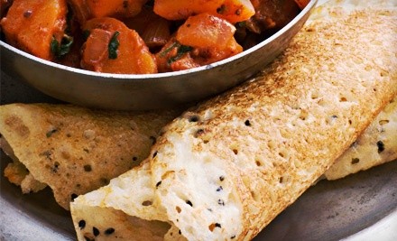 $15 for Three vouchers, Each Good for $10 Worth of Vegetarian Indian Food at Masala Kraft Cafe ($30 Total Value)