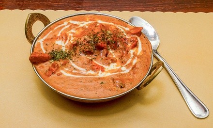 Food and Drink at Aahar Indian Cuisine (Up to 30% Off). Two Options Available.