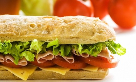 $15 for Three Vouchers, Each Good for $10 Off Your Bill at Tony's Subs ($30 Value)