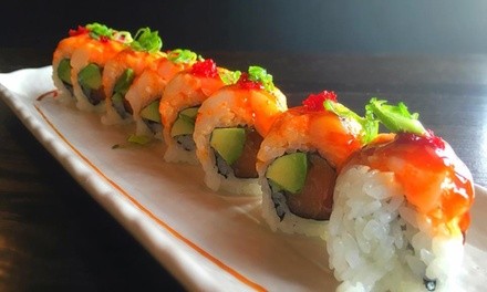 Japanese Food and Sushi at Sushi Spott with Lounge (Up to 43% Off). Two Options Available. 