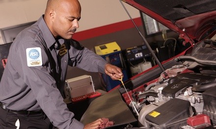 Synthetic Blend or Full Synthetic Oil Change Package w/ Free Wipers at Precision Tune Auto Care (Up to 64% Off)