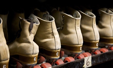Roller-Skating for Two, Four, or Six with Skate Rentals at Fleetwood Roller Rink (47% Off)