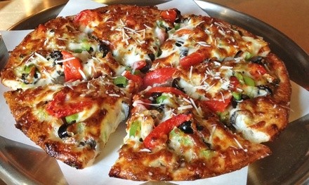 $28 for One Five-Topping Pizza and Two Specialty Pizzas at Bada-Bing! ($45.70 Value)