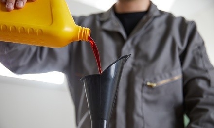 Conventional, Semi-Synthetic, or Synthetic Oil Change at SpeeDee Oil Change & Auto Service (Up to 42% Off)