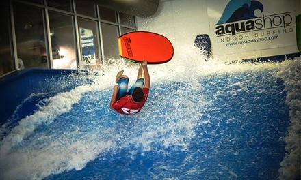 One or Two 30-Minute Flowrider Sessions at AquaShop (Up to 37% Off) 