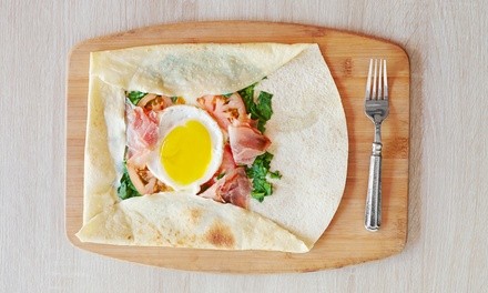 Crepes for Dine-In or Carryout at Moontime Crepes at Moontime Crepes (Up to 33% Off). Four Options Available.