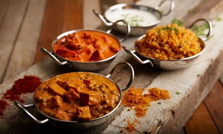 Indian Dinner or Lunch Buffet for Two at Palace Indian Cuisine (Up to 53% Off). Three Options Available.