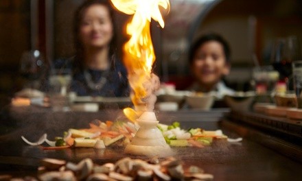 Japanese Hibachi Cuisine at Timsan's Japanese Steak House (Up to 31% Off). Six Options Available.